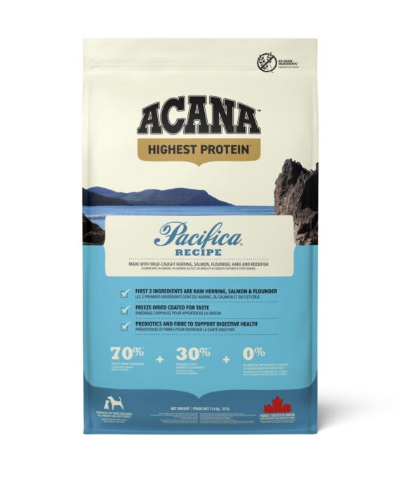 Acana Pacifica Highest Protein Dry Dog Food