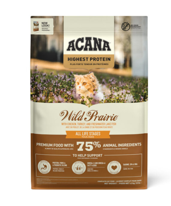 Acana Wild Prairie Highest Protein Dry Cat Food