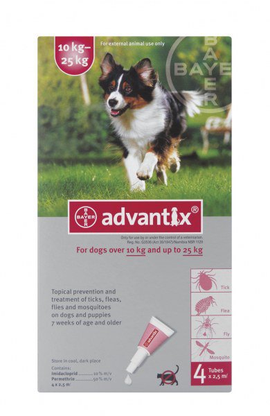 Advantix Large dog 10 - 25kg