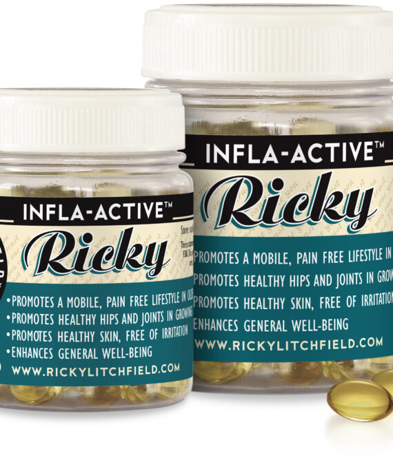 Ricky Pet Products Infla-Active Anti-inflammatory Capsules