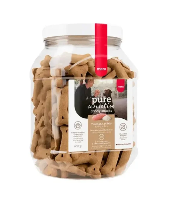 Mera Pure Goody Snacks Turkey and Rice Dog Treats